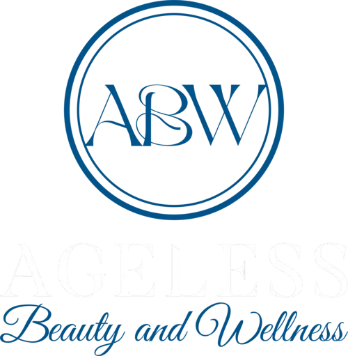 Ageless Beauty and Wellness dark logo